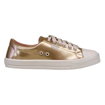 Tenis-Casual-Dourado-Basic-|-Comfort-Tamanho--35---Cor--DOURADO-0